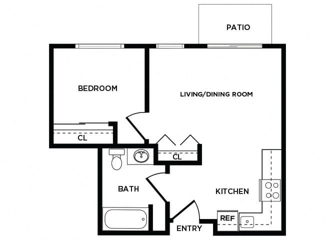 Suite A Floorplan
